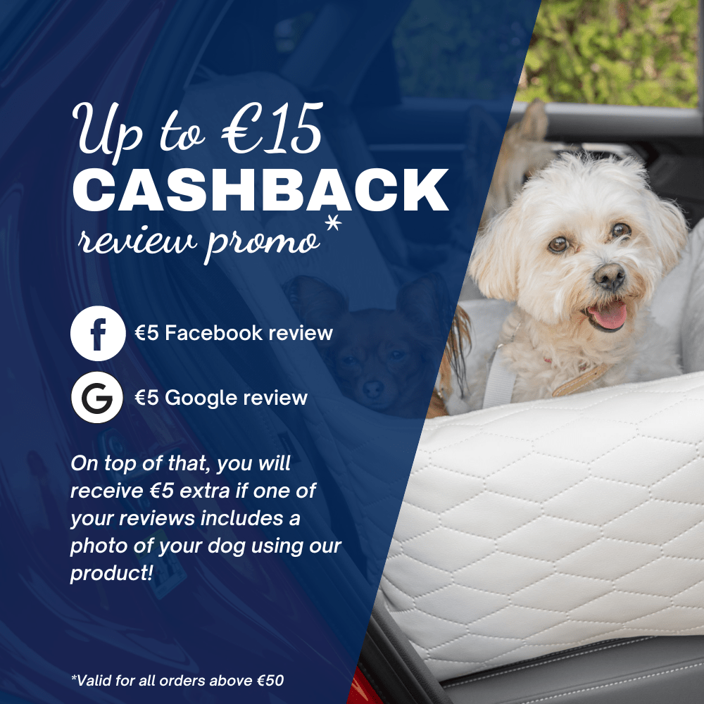 Up to €15 Cashback | Review promo