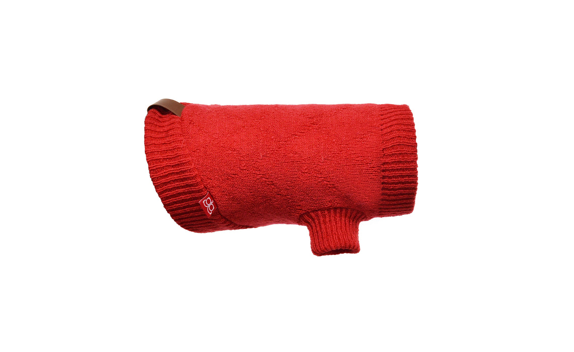 Dog sweater - Red