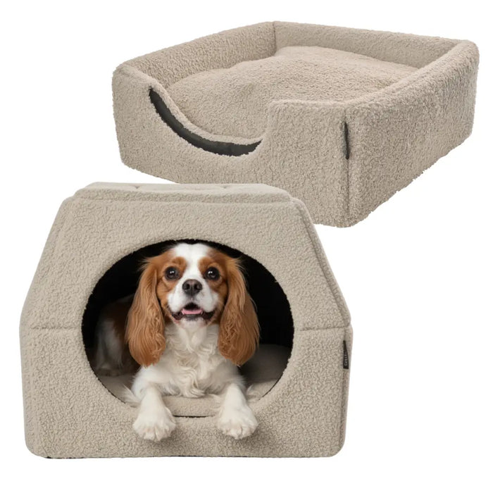 Bouclé Hondengrot – 2-in-1 Hondenmand