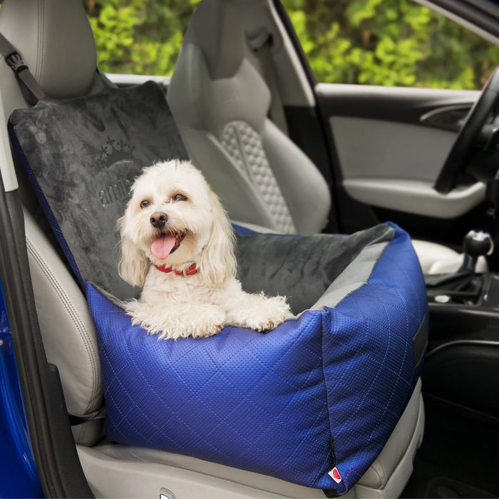 BELLA - Autostoel voor hond - Verhoogd
