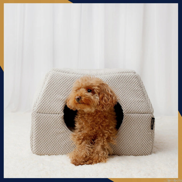 2-in-1 Hundebett mit Dach