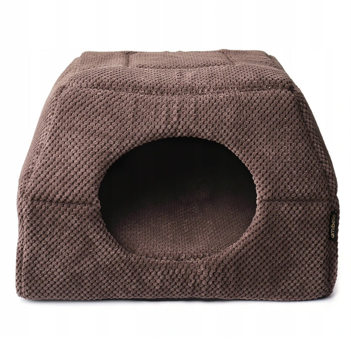 2-in-1 Hundebett mit Dach