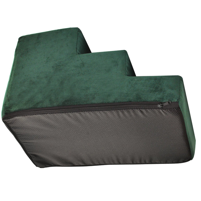 Dog stairs Atlanta - Green - 30/40cm