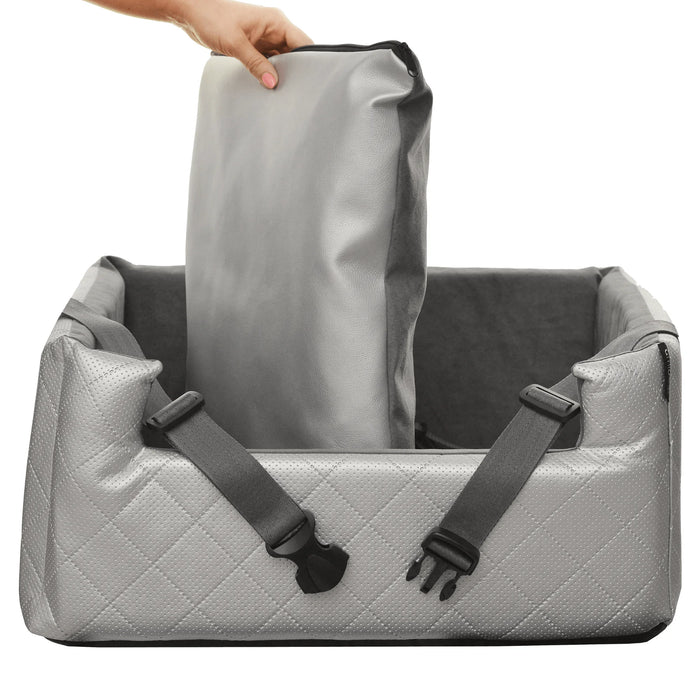 METALLIC - Autostoel voor honden
