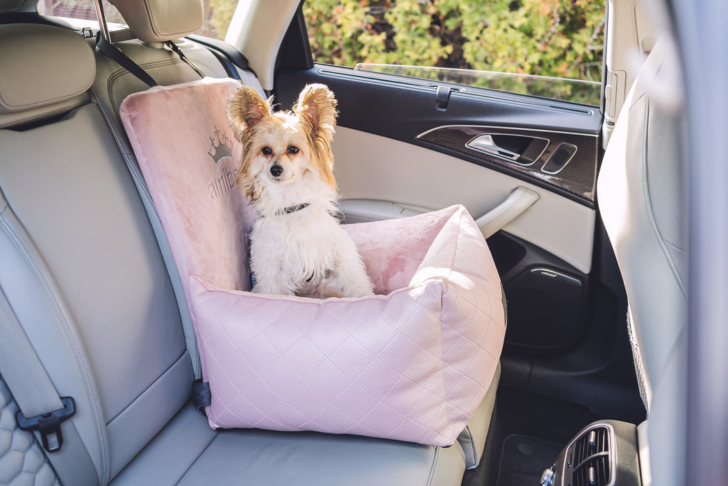 Bella Rose - Autostoel voor honden