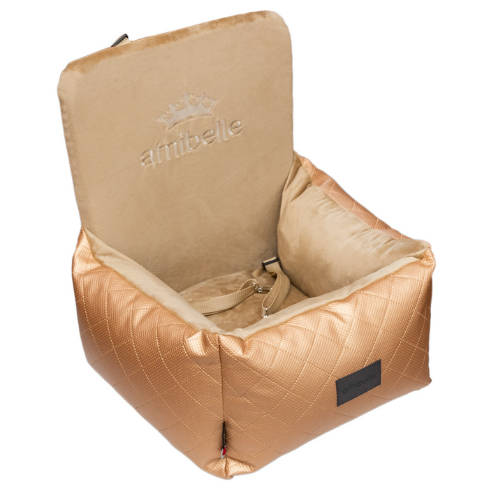 Bella Gold - Autostoel voor honden