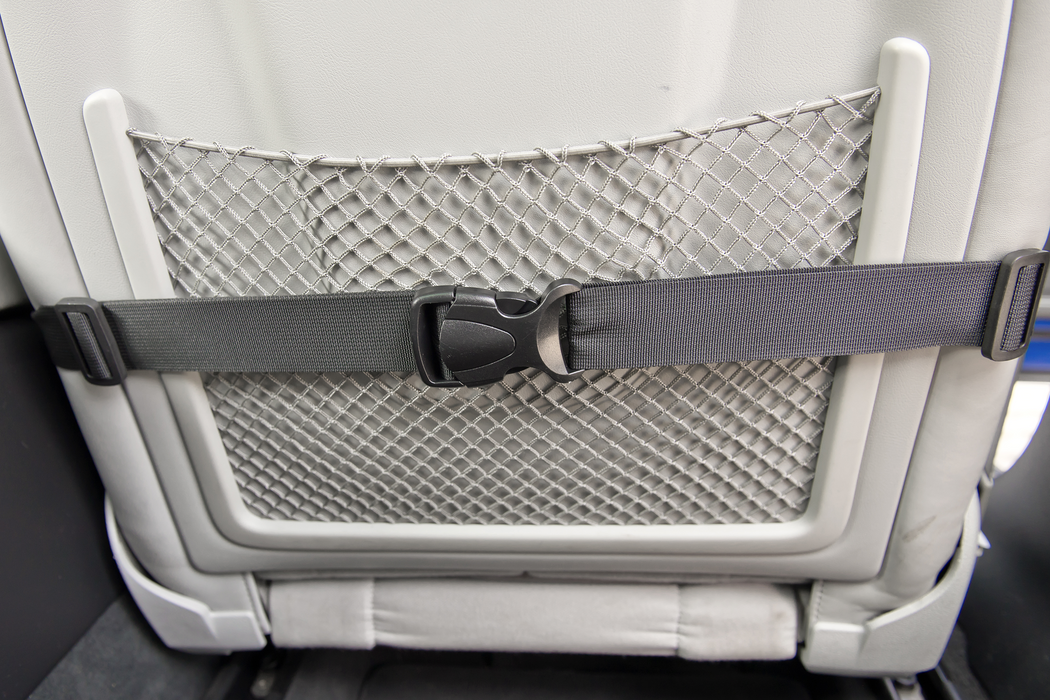 Velvet Blue - Dog car seat - Orthopedic